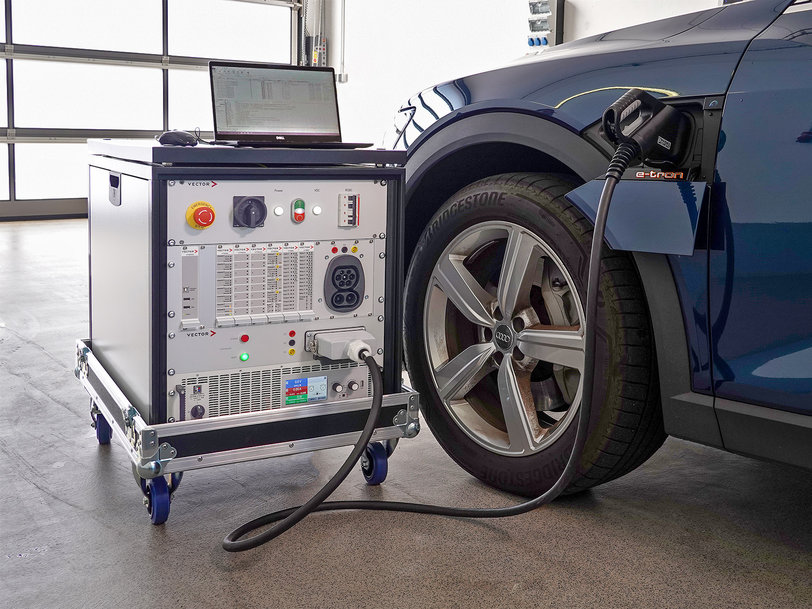 Vector vereinfacht Konformitätstests der Ladekommunikation bei E-Fahrzeugen